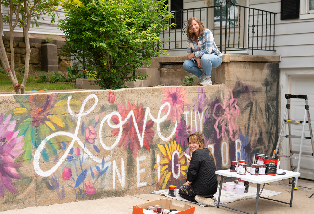 The making of Love Thy Neighbor